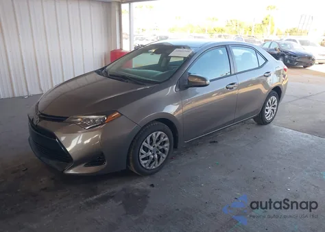 2017 Toyota Corolla Le из США, поврежденный, VIN 2T1BURHE0HC896335